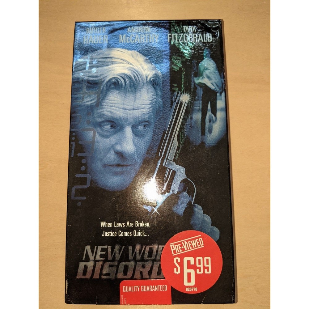 New world disorder VHS